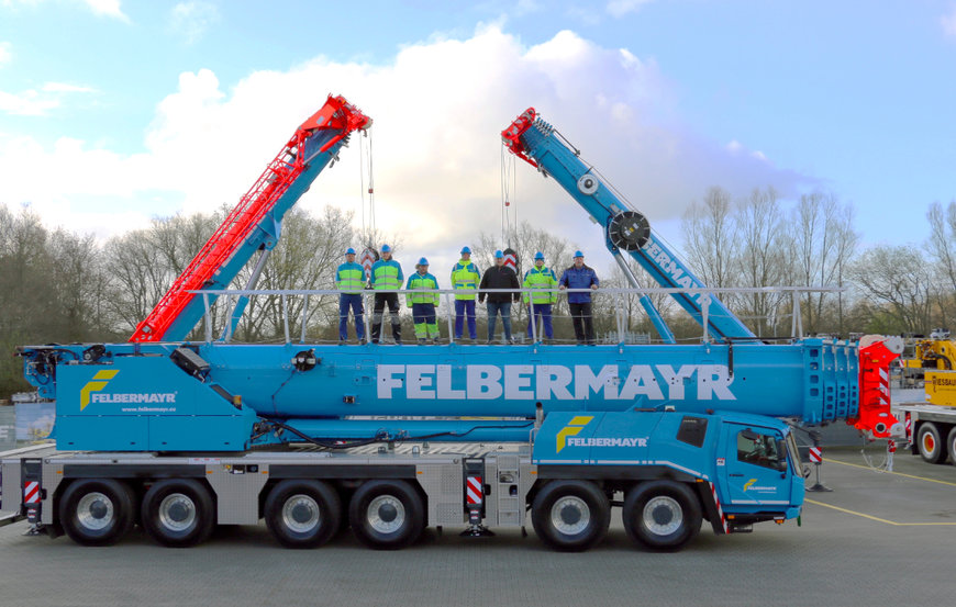Three new Grove all-terrain cranes boost Felbermayr’s fleet